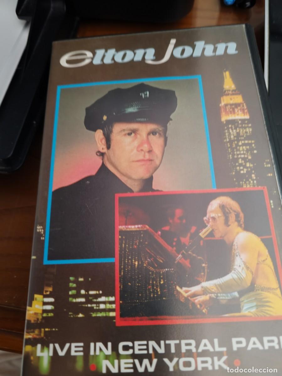 Cine: elton john-live in central park-new york-vhs
