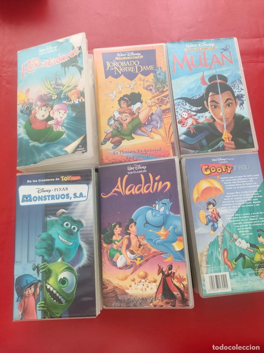 Cine: 6 PELICULAS VHS