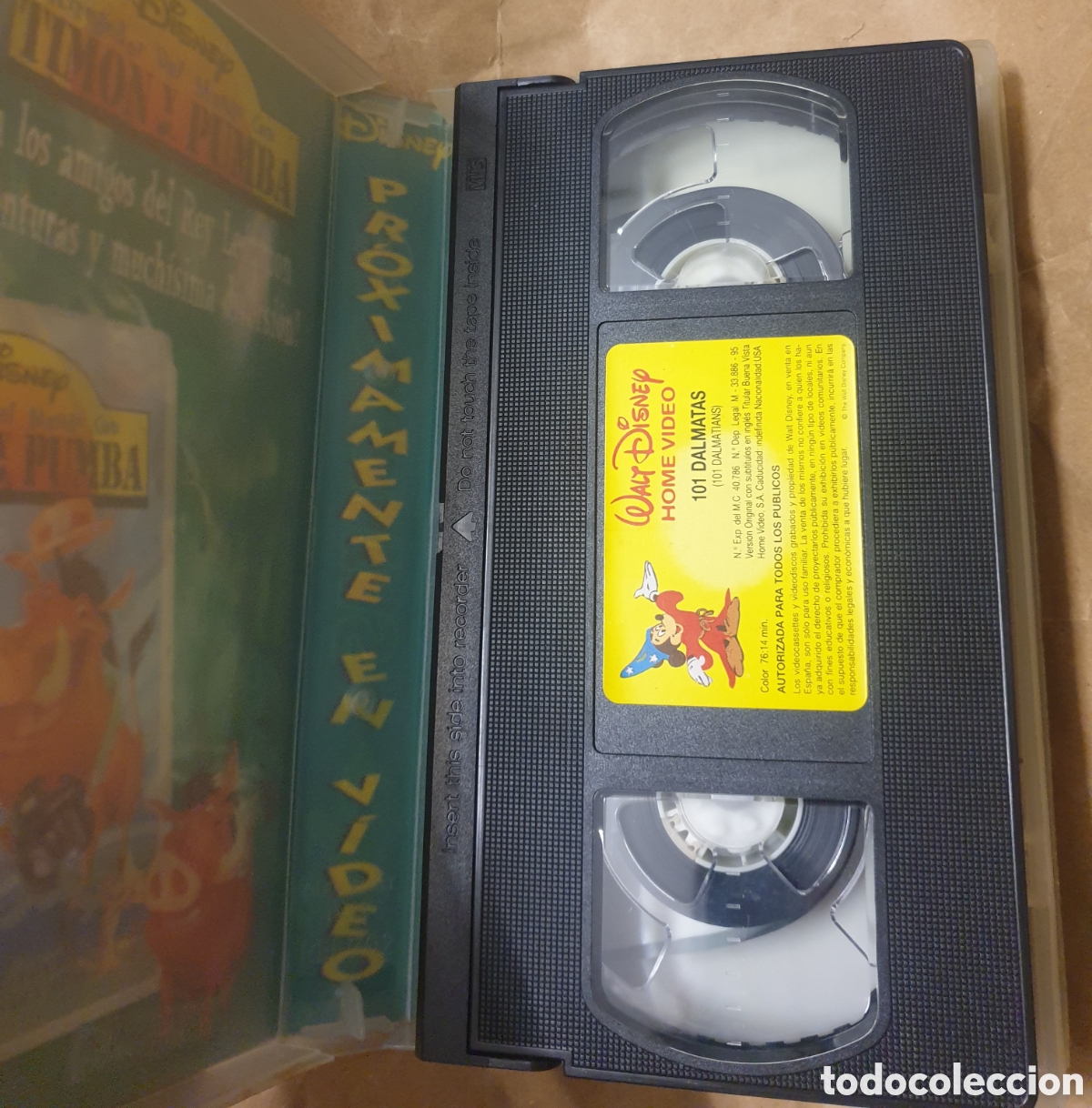 Cine: 101 dalmatas. VHS - Foto 2
