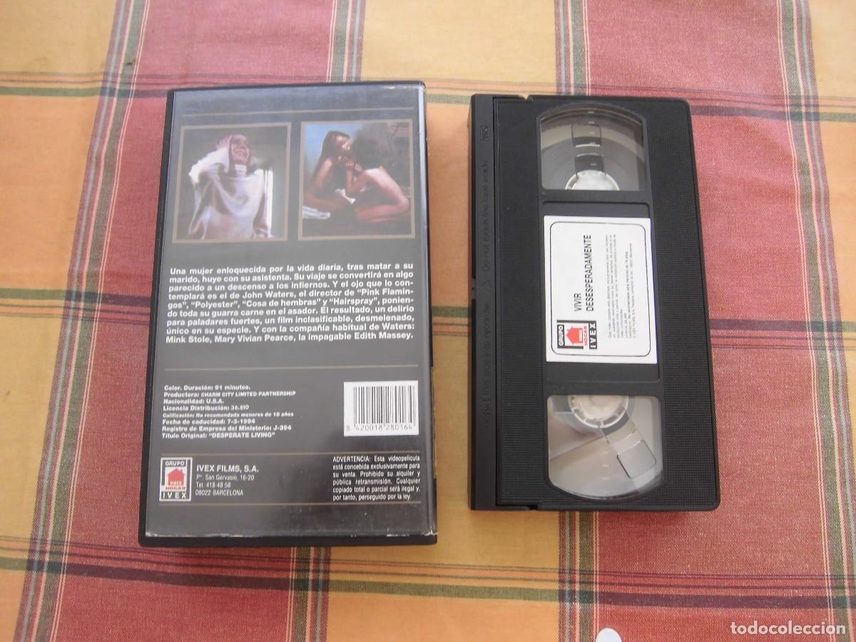 Cine: Vivir desesperadamente VHS - Foto 2