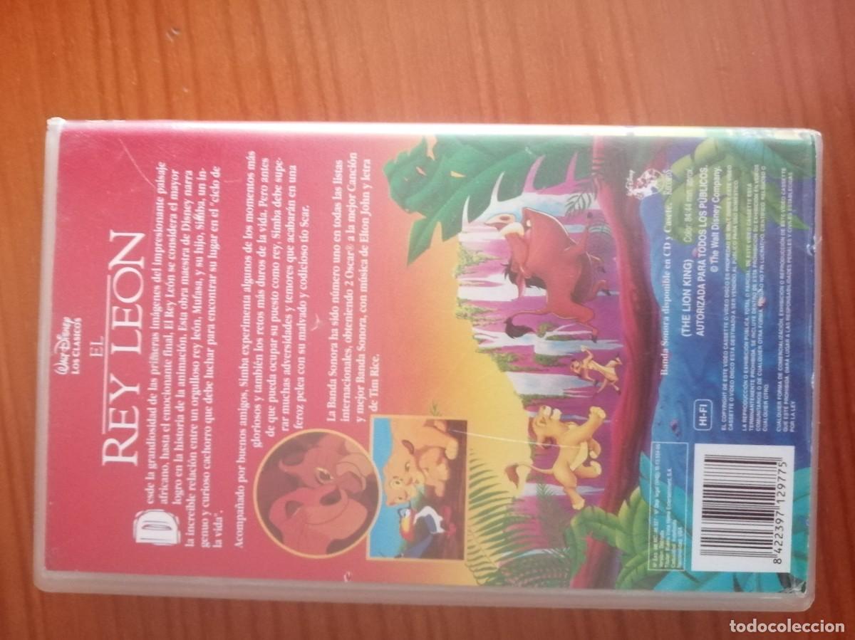 Cine: vhs el rey leon - Foto 4