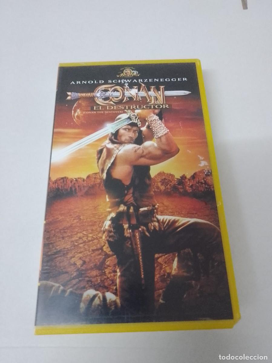 Cine: Conan el destructor vhs rrareza - Foto 1