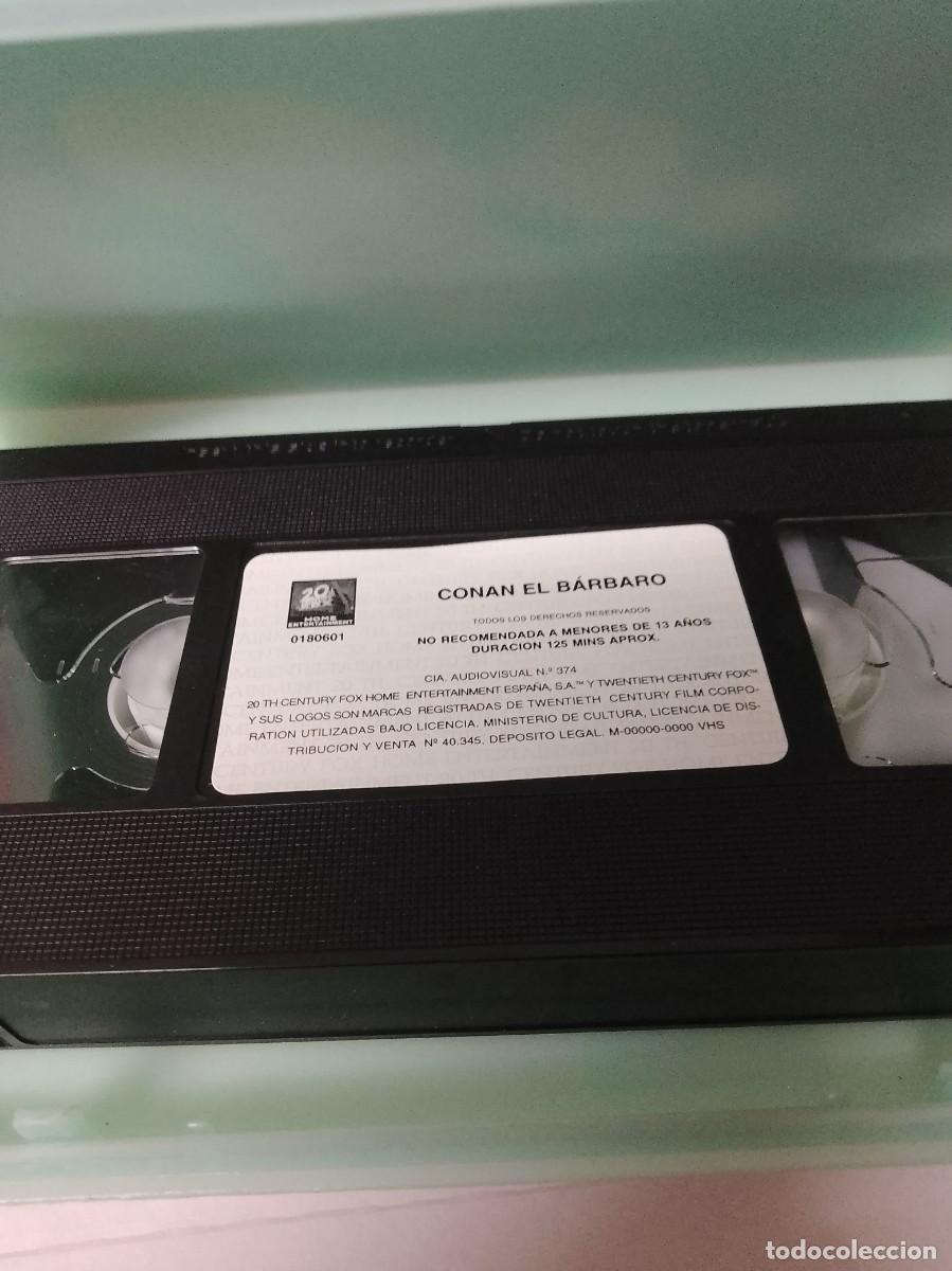 Cine: Conan el b&aacute;rbaro vhs - Foto 3