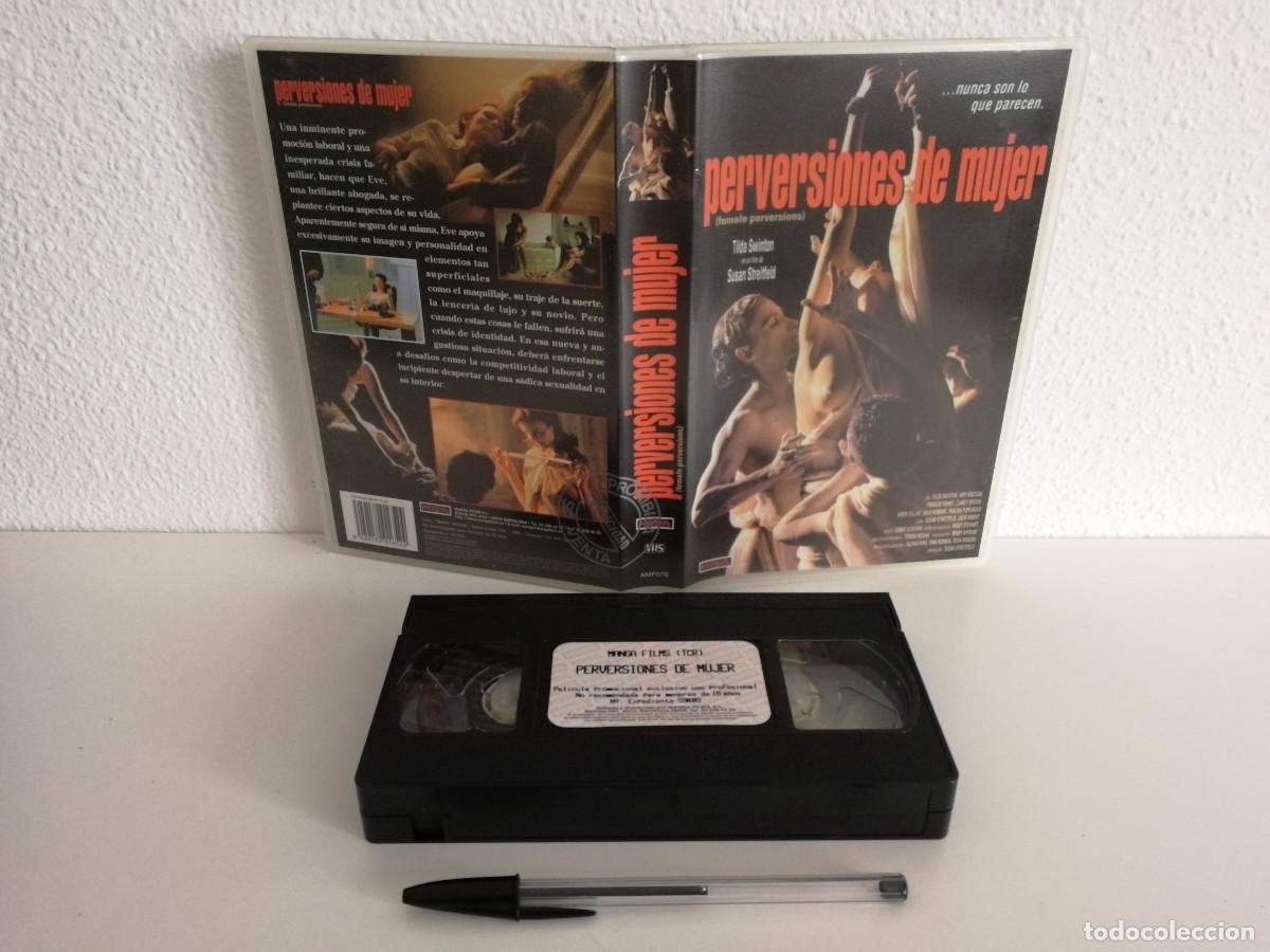 Cine: VHS ORIGINAL CAJA GRANDE - PERVERSIONES DE MUJER - TILDA SWINTON