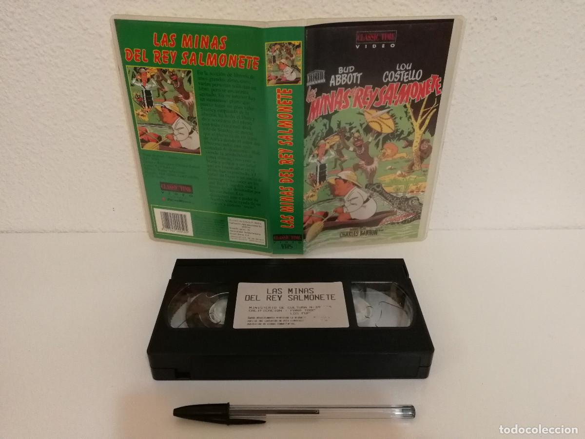 Cine: VHS ORIGINAL - ABBOTT Y COSTELLO: LAS MINAS DEL REY SALMONETE