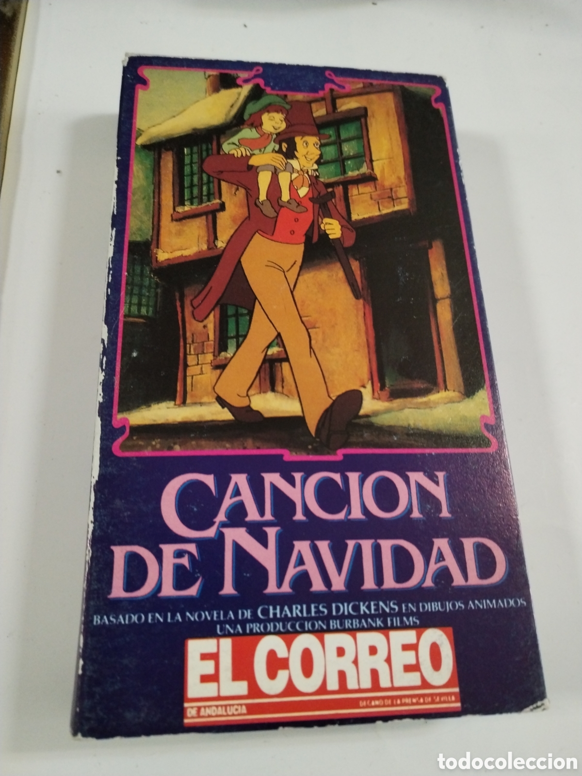 Cine: CANCION DE NAVIDAD. VHS - Foto 1