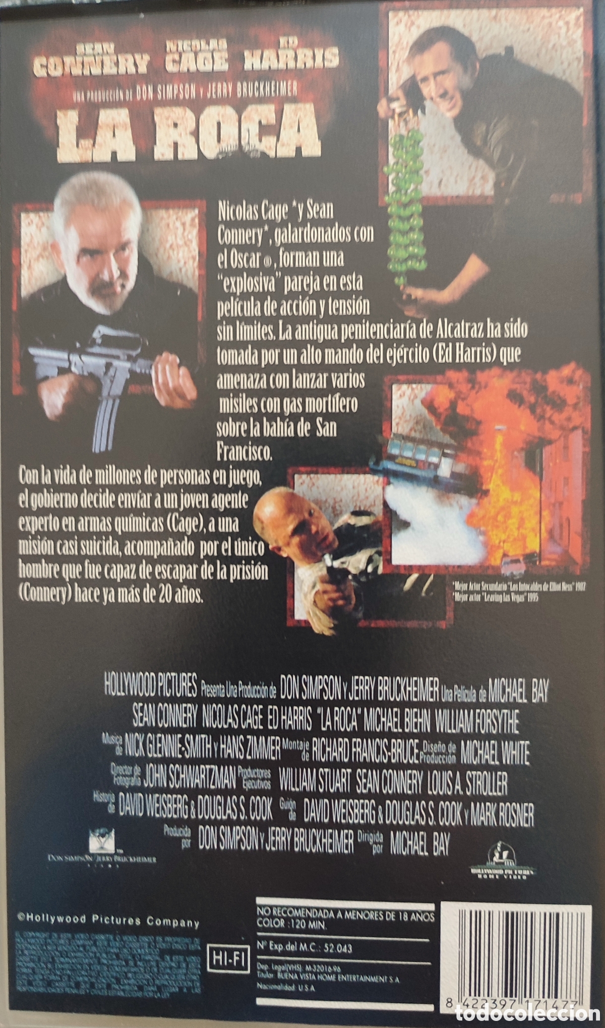 Cine: Pel&iacute;cula en VHS de &rdquo;LA ROCA&rdquo; - Foto 2