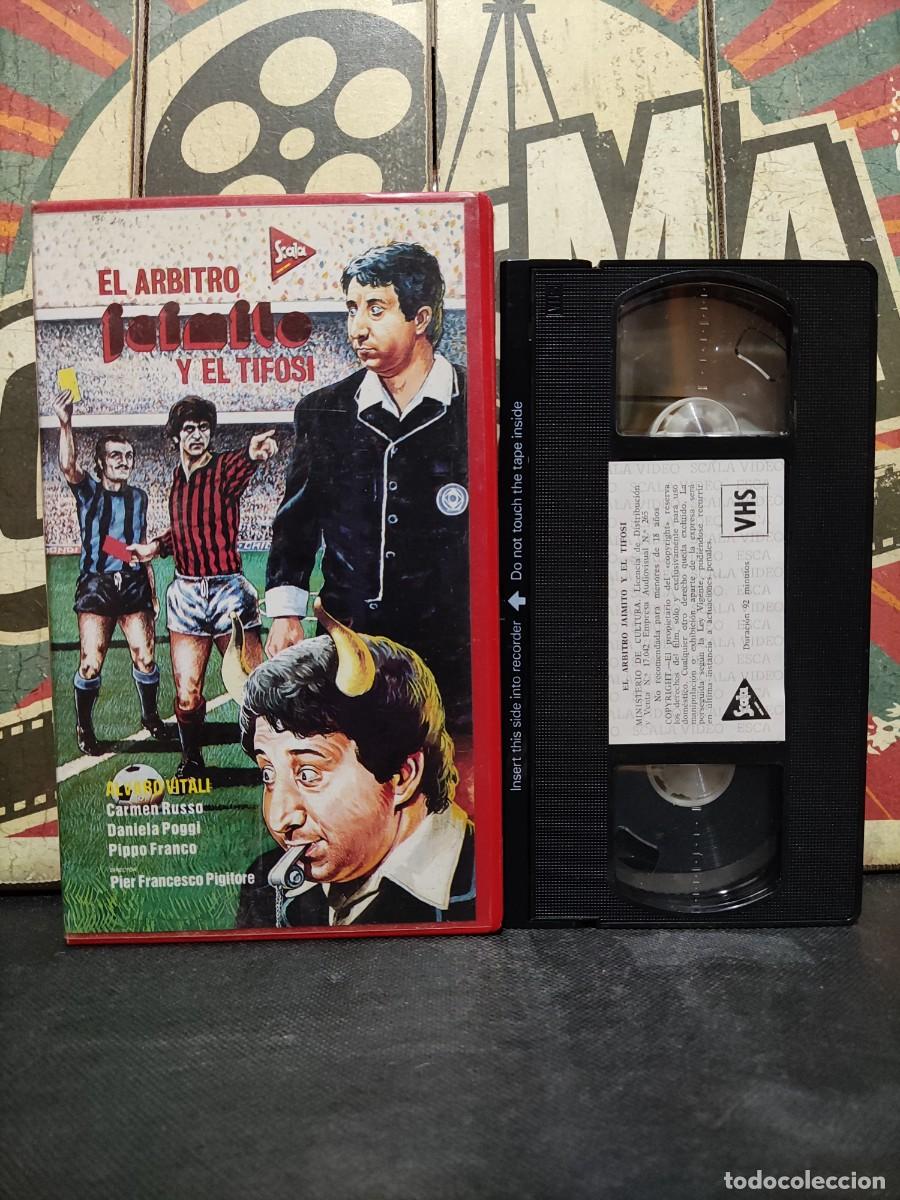 VHS CP 322 El árbitro Jaimito y el Tifosi - Álvaro Vitali, Carmen Russo,  Daniela Poggi