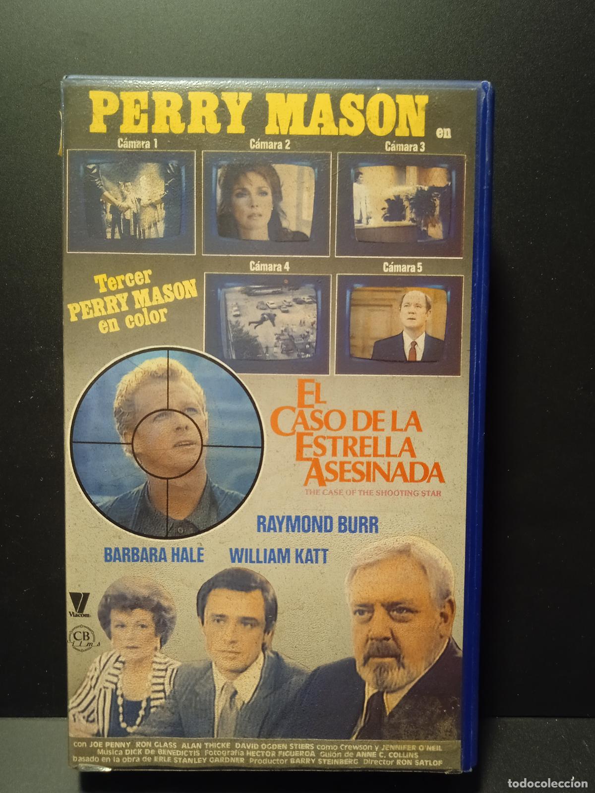 Cine: PERRY MASON, EL CASO DE LA ESTRELLA ASESINADA vhs PEPETO
