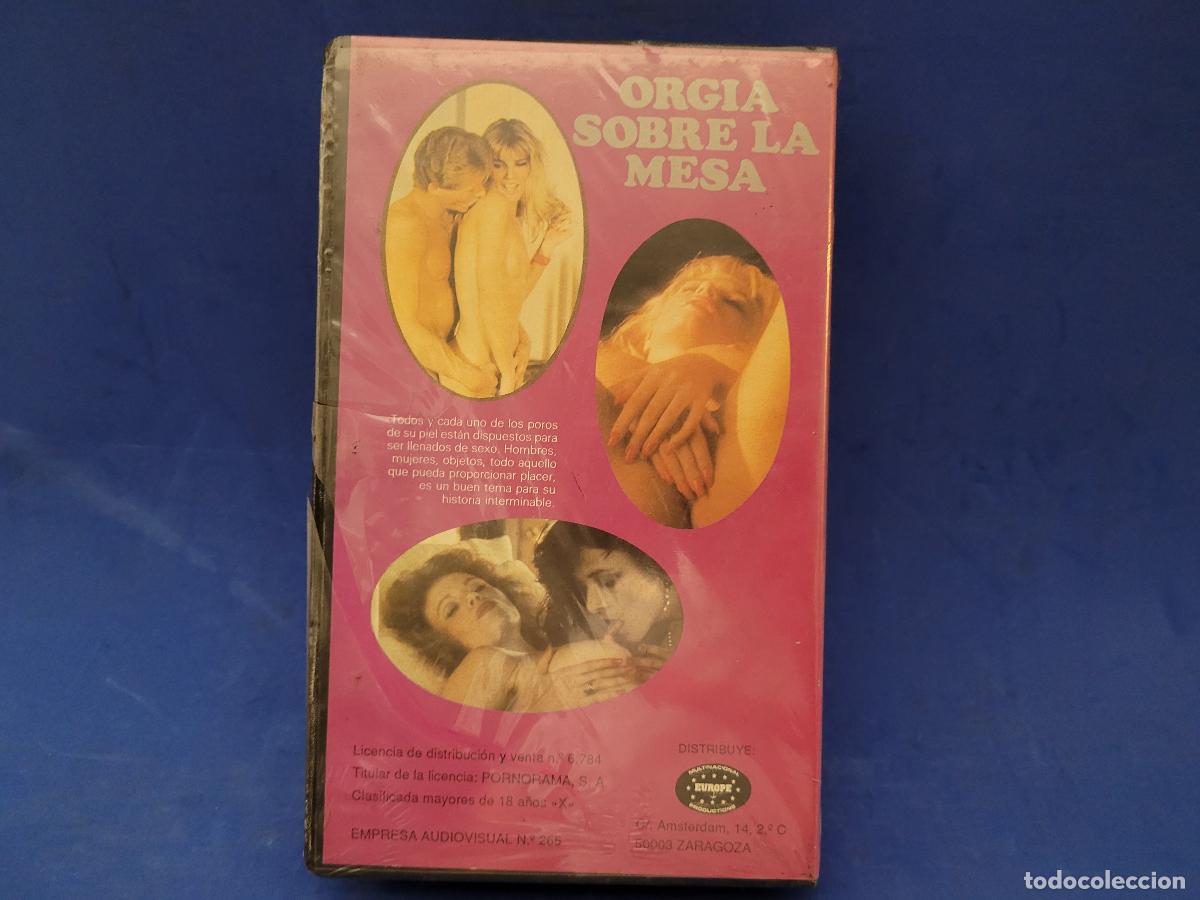 orgia sobre la mesa vhs [rb2a] precintado - Compra venta en todocoleccion