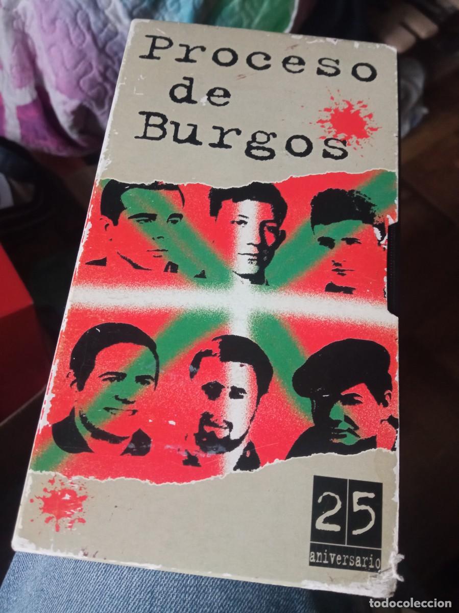 Cine: El proceso de Burgos XV aniversario VHS Diario Egin 1995