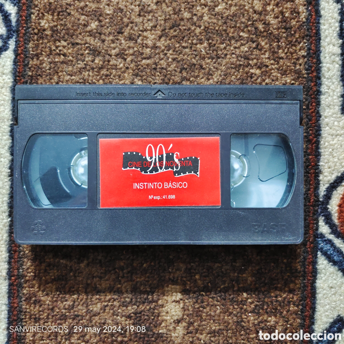 Cine: VHS: INSTINTO B&Aacute;SICO - Foto 1