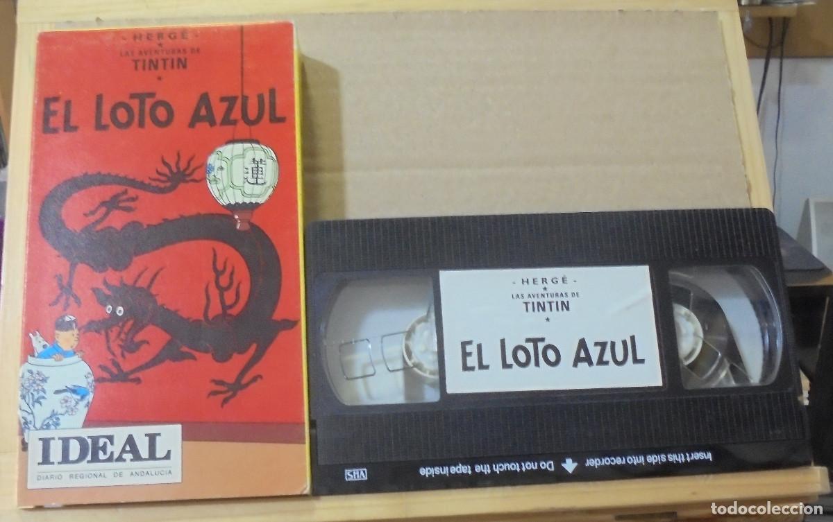 Cine: Tintin - El loto azul -- VHS