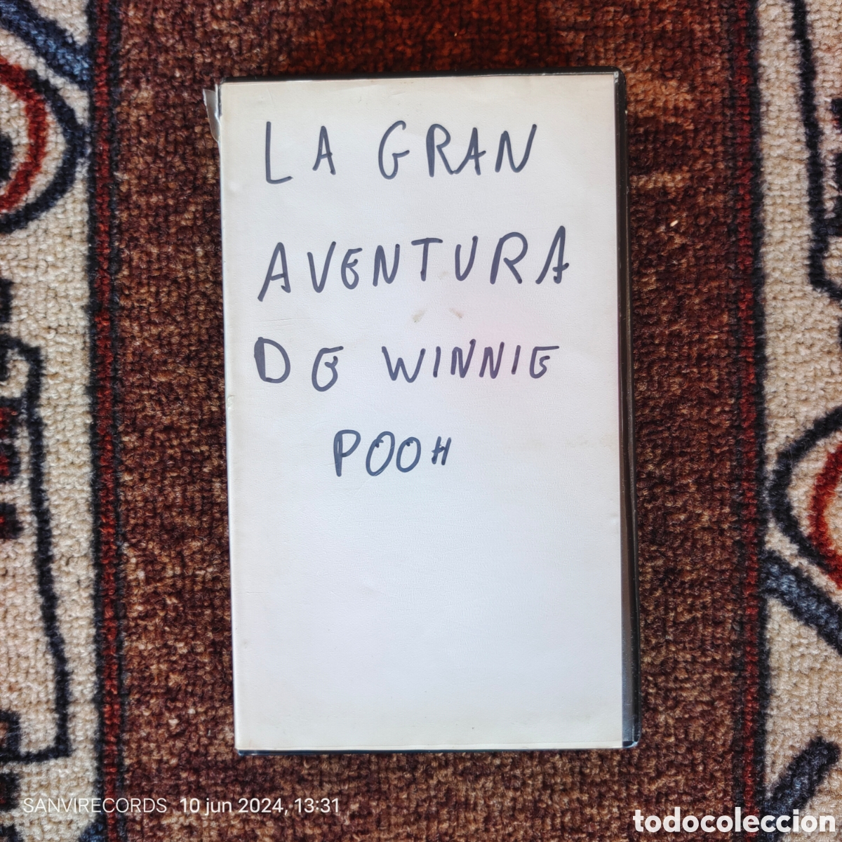 Cine: VHS: LA GRAN AVENTURA DE WINNIE THE POOH (WALT DISNEY)