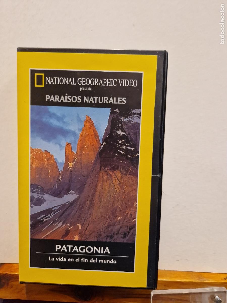 Kino: VHS. NATIONAL GEOGRAPHIC VIDEO. PARA&Iacute;SOS NATURALES. PATAGONIA. LA VIDA EN EL FIN DEL MUNDO