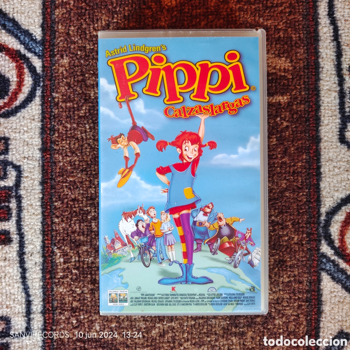 vhs: pippi calzaslargas (columbia tristar home - Compra venta en  todocoleccion