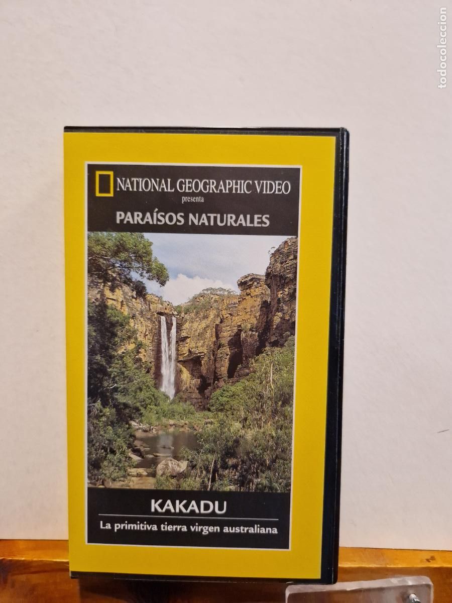 Kino: VHS. NATIONAL GEOGRAPHIC VIDEO. PARA&Iacute;SOS NATURALES. KAKADU, LA PRIMITIVA TIERRA VIRGEN AUSTRALIANA