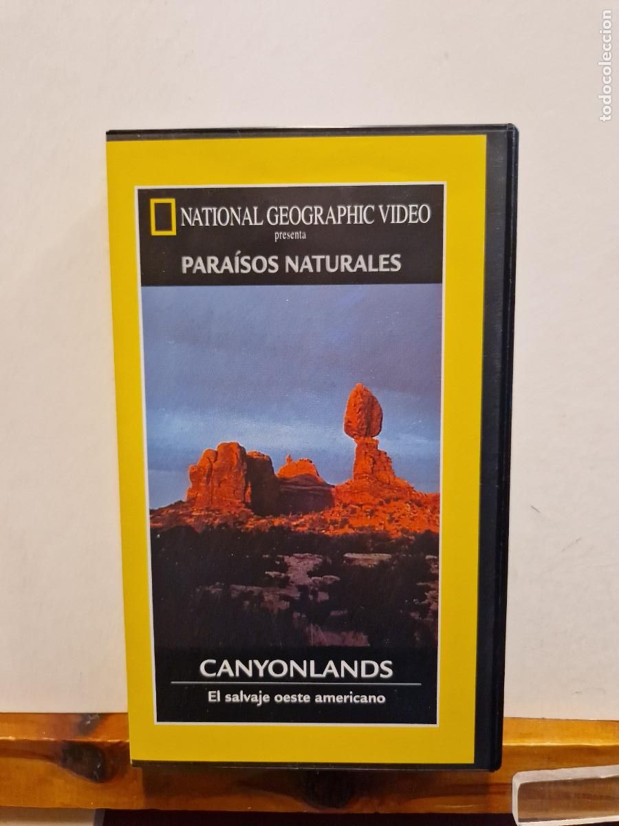 Kino: VHS. NATIONAL GEOGRAPHIC VIDEO. PARA&Iacute;SOS NATURALES. CANYONLANDS. EL SALVAJE OESTE AMERICANO