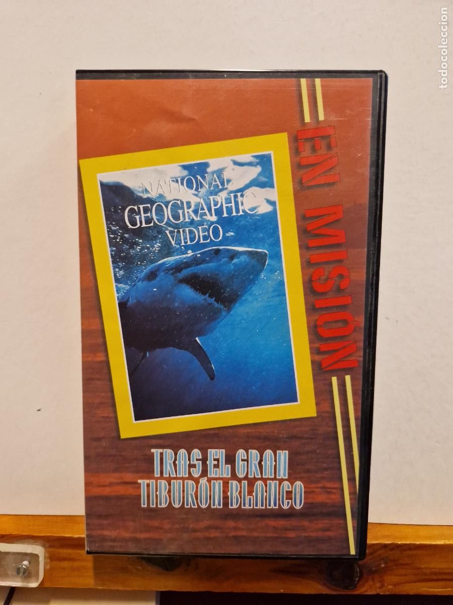 Kino: VHS. NATIONAL GEOGRAPHIC VIDEO EN MISI&Oacute;N. TRAS EL GRAN TIBUR&Oacute;N BLANCO