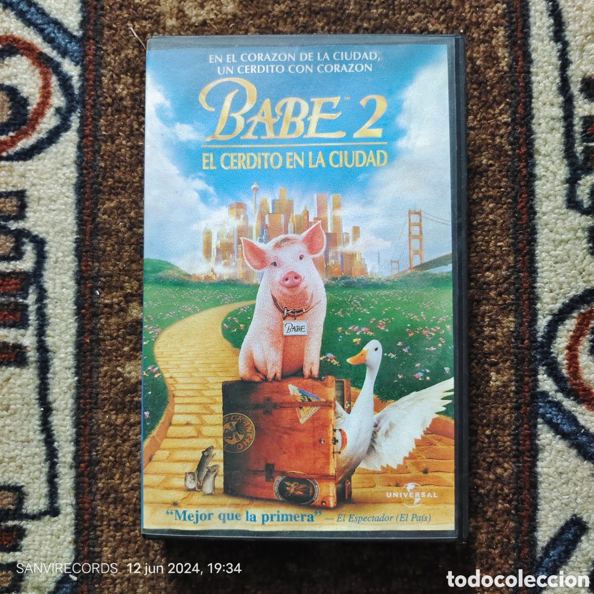 Cinema: VHS: BABE 2 EL CERDITO EN LA CIUDAD (UNIVERSAL)