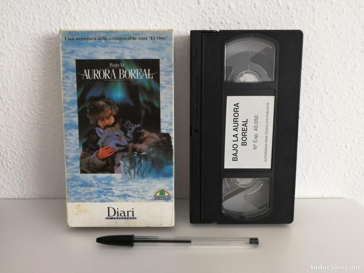 Cine: VHS ORIGINAL CAJA CARTON - BAJO LA AURORA BOREAL