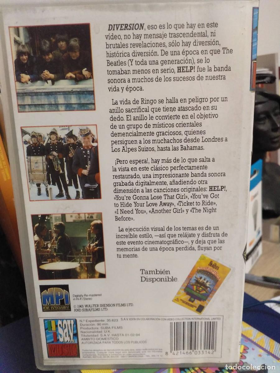 Cine: Help (The Beatles, VHS) - Foto 2