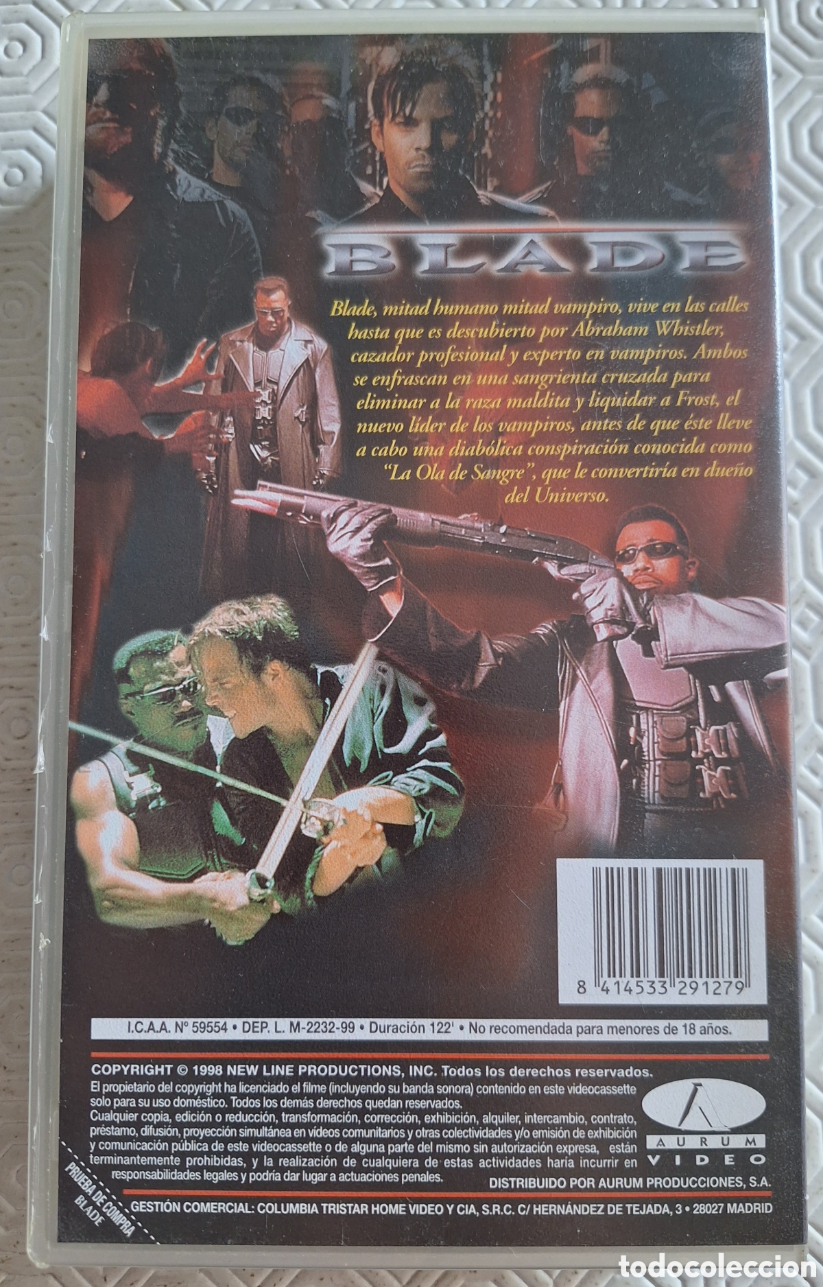 Cine: Blade - Pelicula en VHS - Foto 2