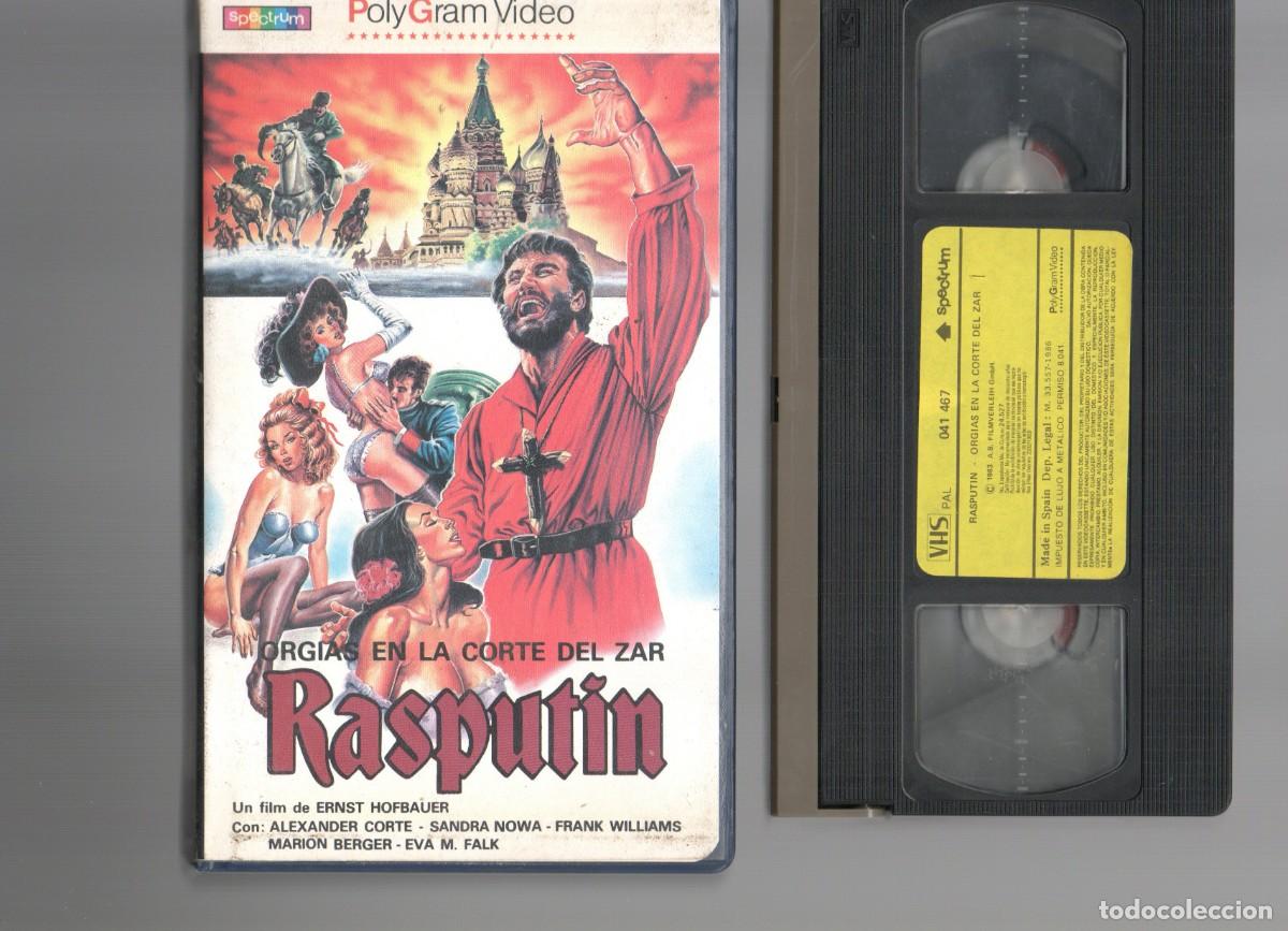 vhs - orgias en la corte del zar rasputin - cla - Compra venta en  todocoleccion