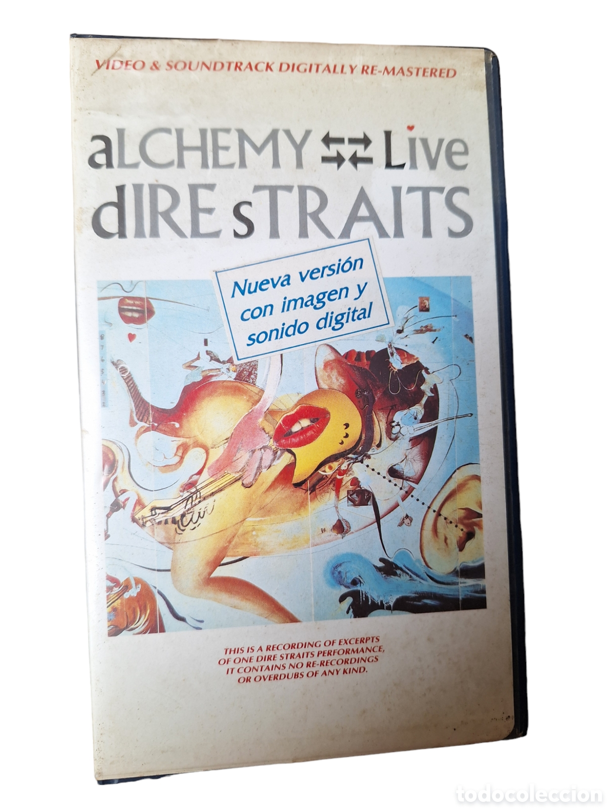 Cinema: VHS1887 alchemy live direstraits VHS SEGUNDAMANO