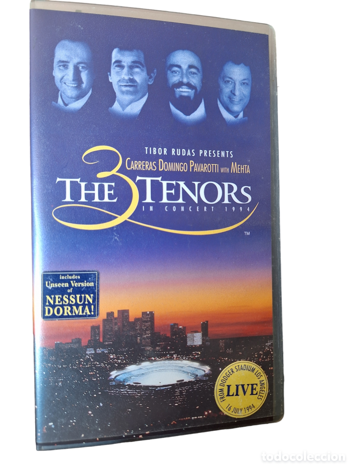 Kino: VHS1978 the 3 tenors VHS SEGUNDAMANO
