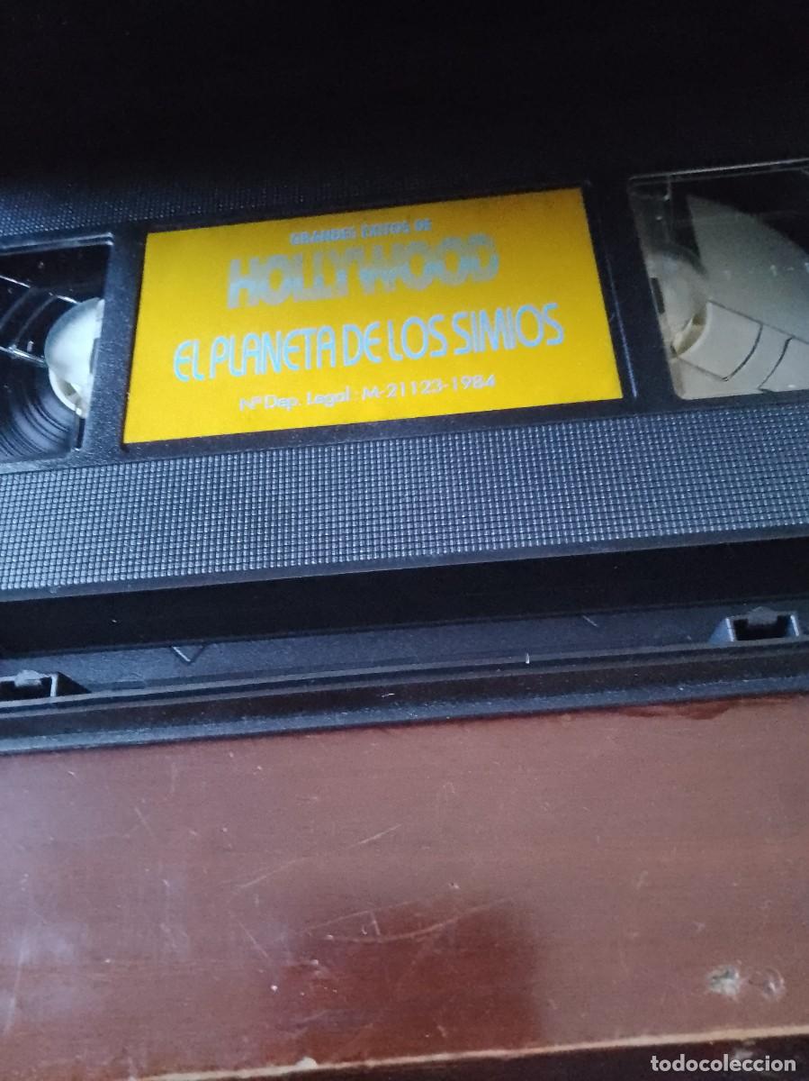 Cine: El planeta de los simios vhs - Foto 2