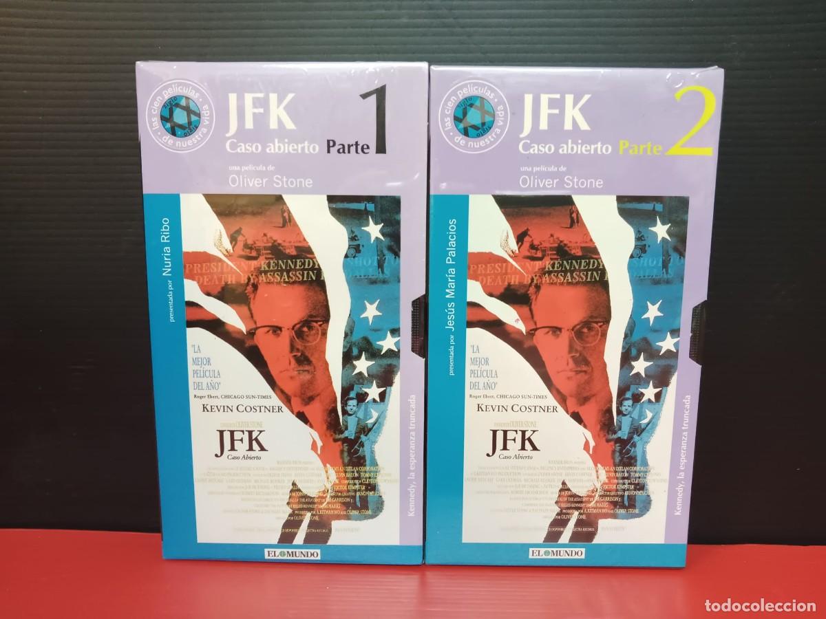 Cine: Antigua pelicula en formato cinta cassette vhs nueva precintada jfk caso abierto