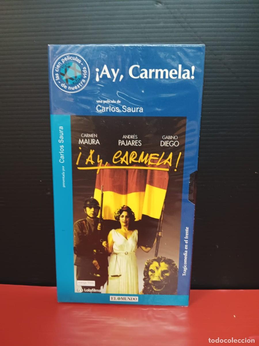 Cine: Antigua pelicula en formato cinta cassette vhs nueva precintada ay carmela