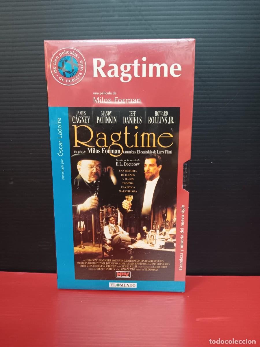 Cine: Antigua pelicula en formato cinta cassette vhs nueva precintada ragtime