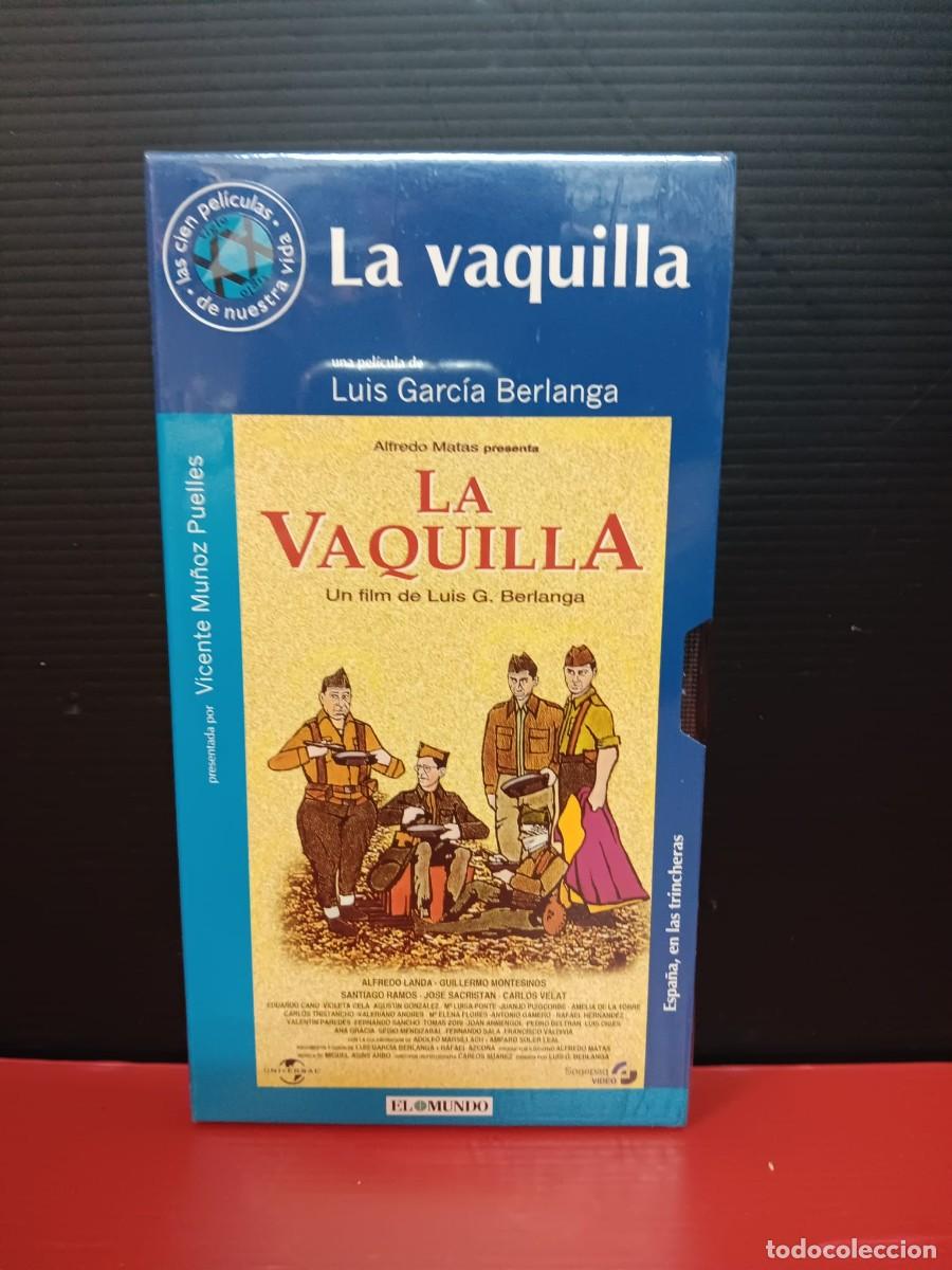 Cine: Antigua pelicula en formato cinta cassette vhs nueva precintada la vaquilla