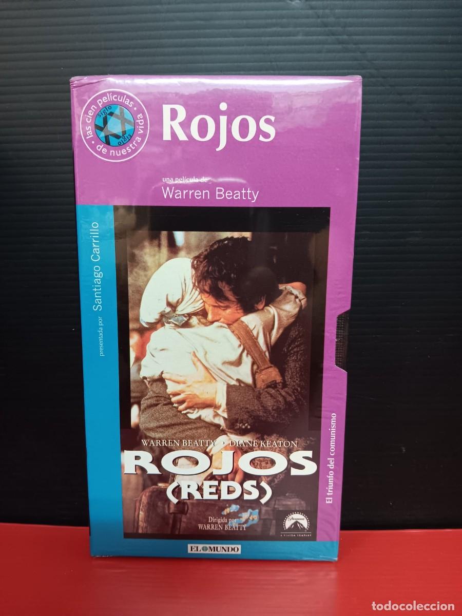 Cine: Antigua pelicula en formato cinta cassette vhs nueva precintada rojos