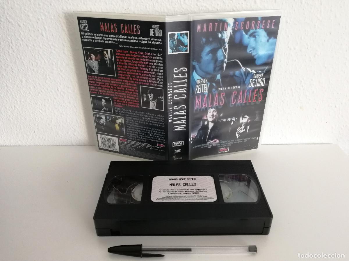 Cine: VHS ORIGINAL - MALAS CALLES - ROBERT DE NIRO - Foto 1