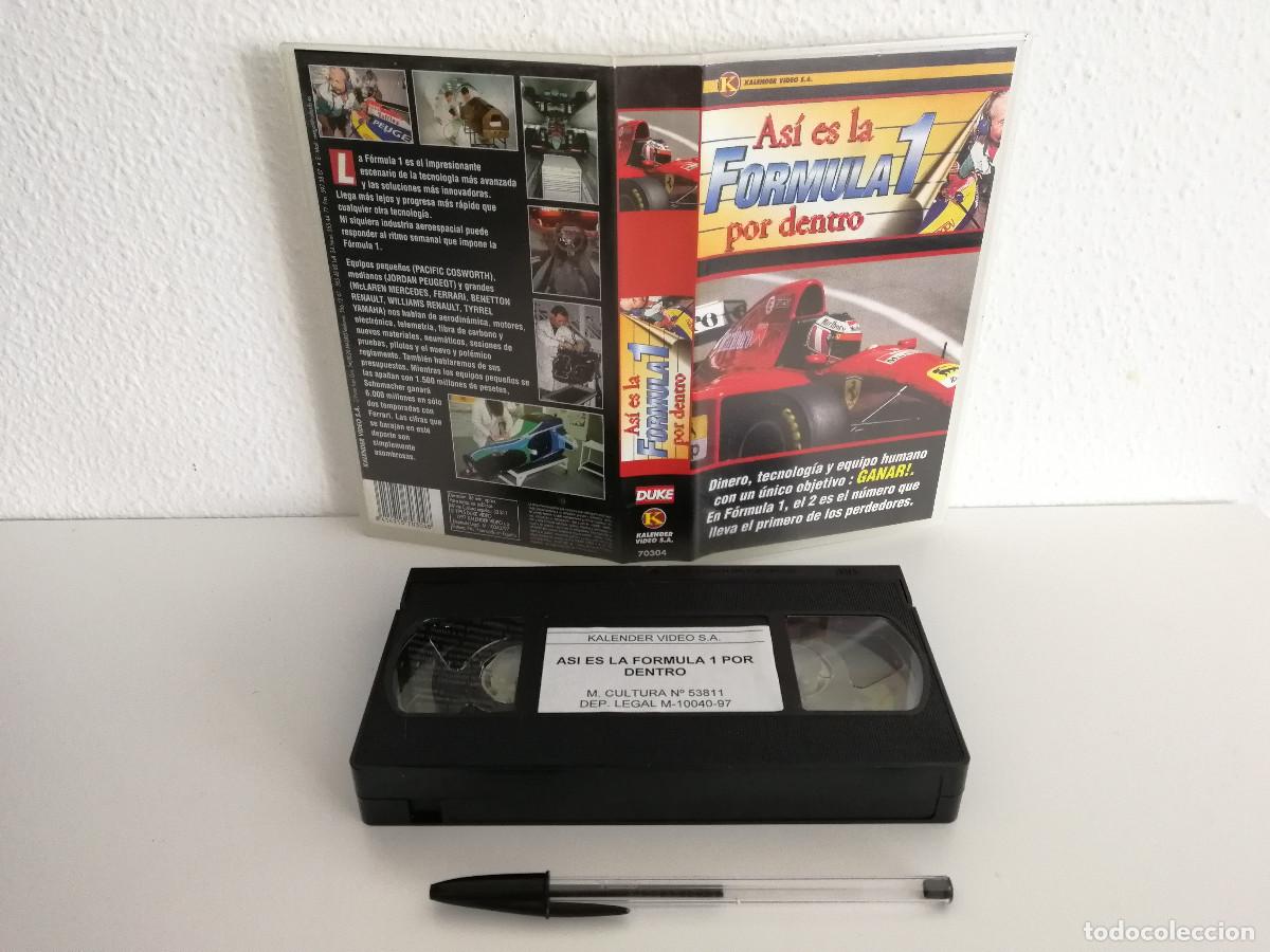 Cine: VHS ORIGINAL - ASI ES LA FORMULA 1 POR DENTRO - KALENDER VIDEO