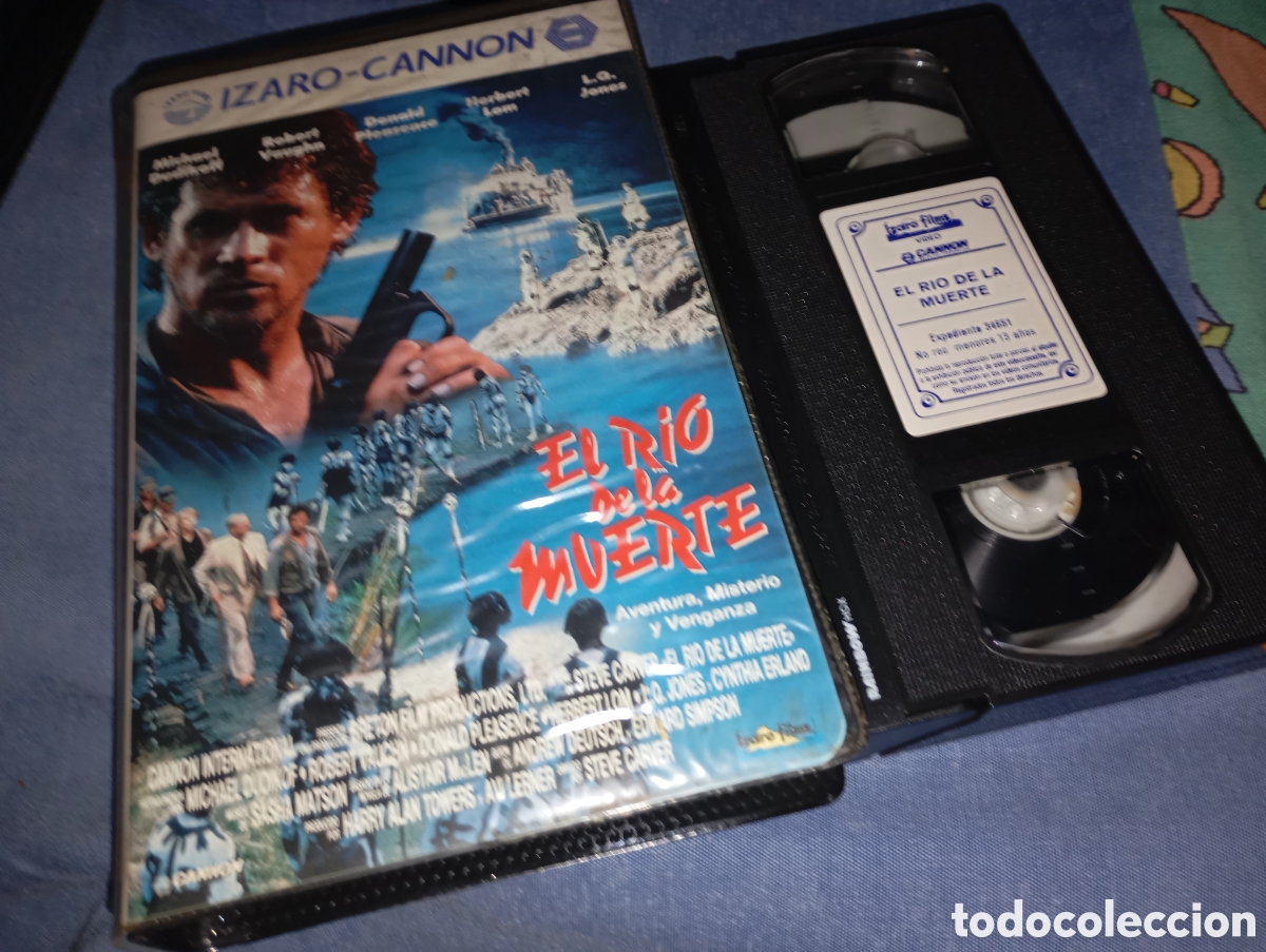 Cine: El r&iacute;o de la muerte - vhs- cannon