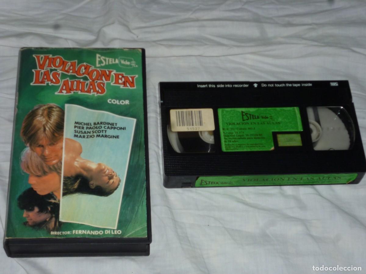 violación en las aulas. pelicula en video vhs - Compra venta en  todocoleccion