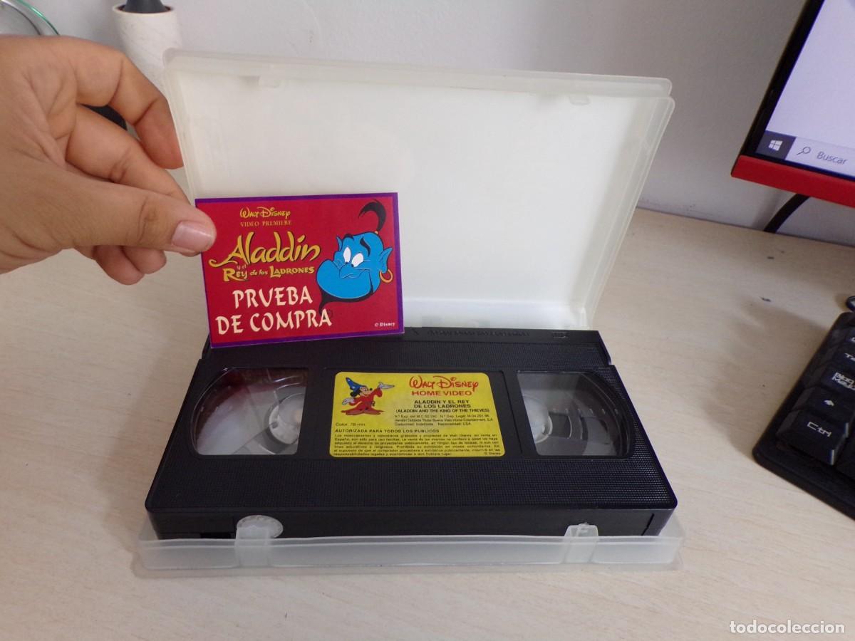Cine: ALADDIN Y EL REY DE LOS LADRONES VHS - Foto 2
