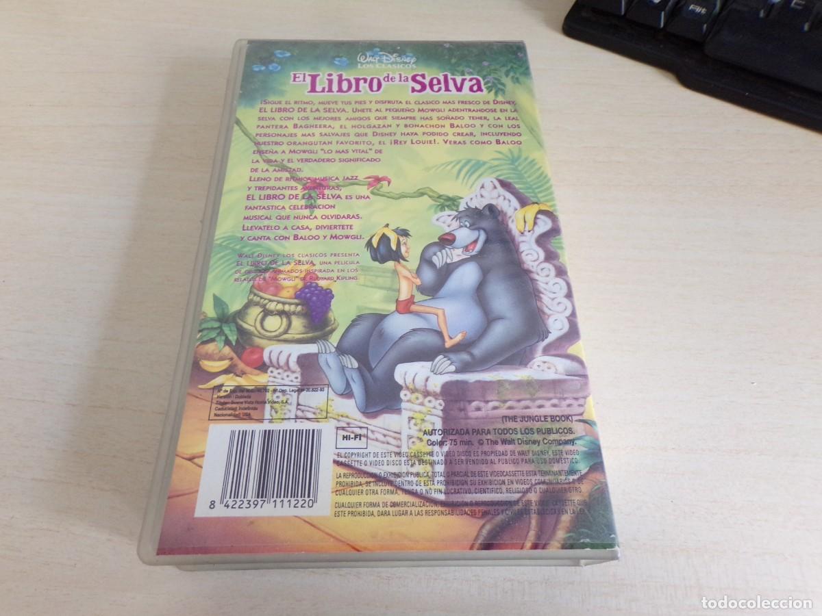 Cine: vhs Walt Disney, el libro de la selva - Foto 3