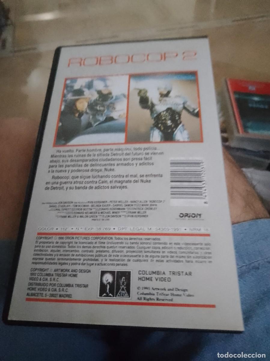 Cine: Robocop 2 vhs vhs vhs vhs - Foto 2