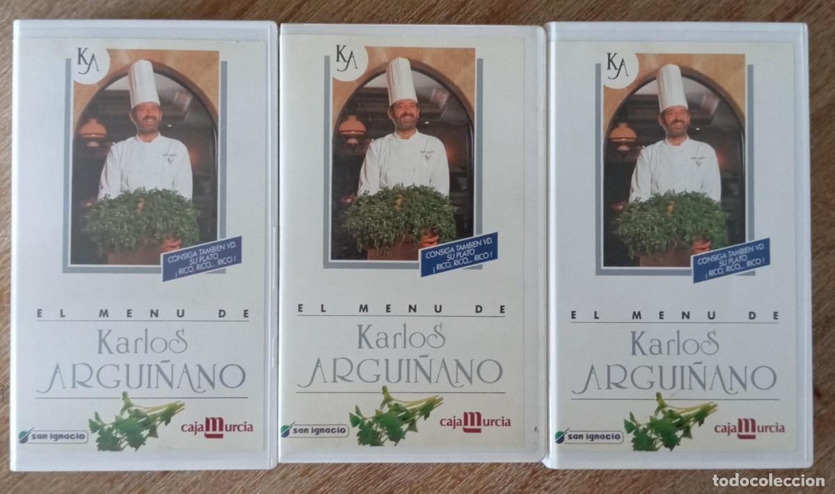 Cine: VHS EL MENU DE KARLOS ARGUI&Ntilde;ANO 3 VHS - Foto 1