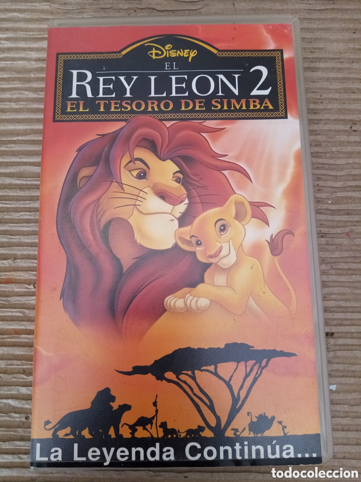 Cine: Rey Le&oacute;n 2. El tesoro de Simba. VHS