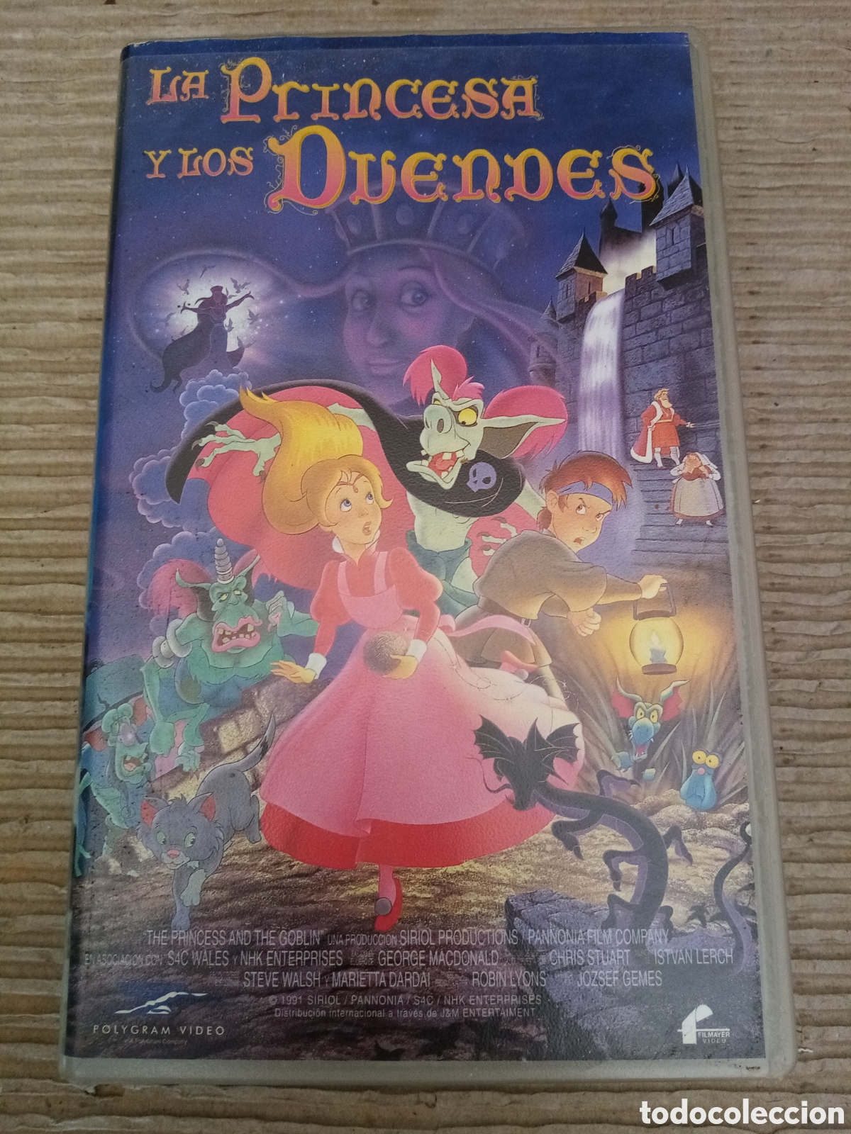 Cinema: La princesa y los duendes. VHS