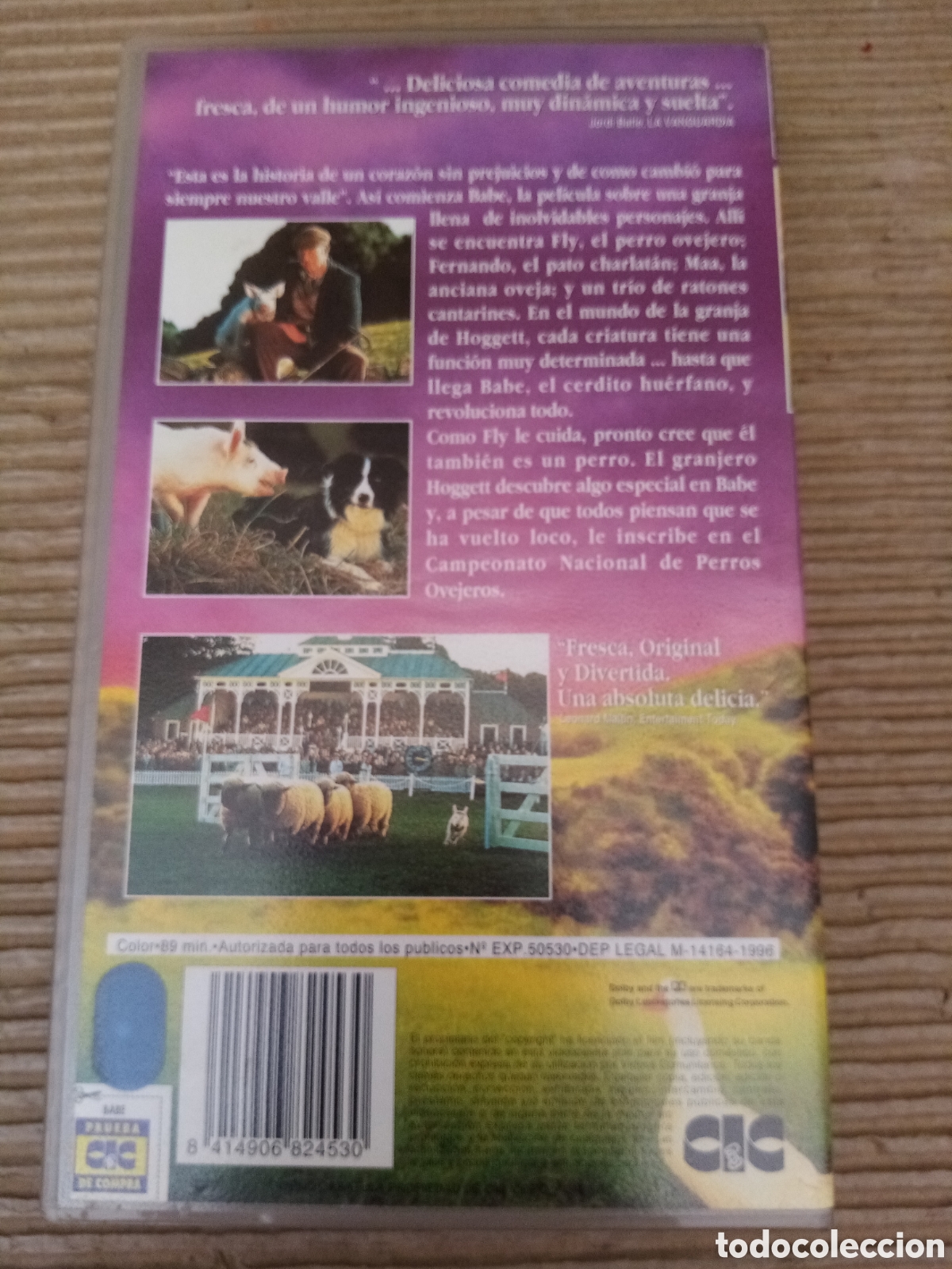 Cine: Babe el cerdito valiente. VHS - Foto 3