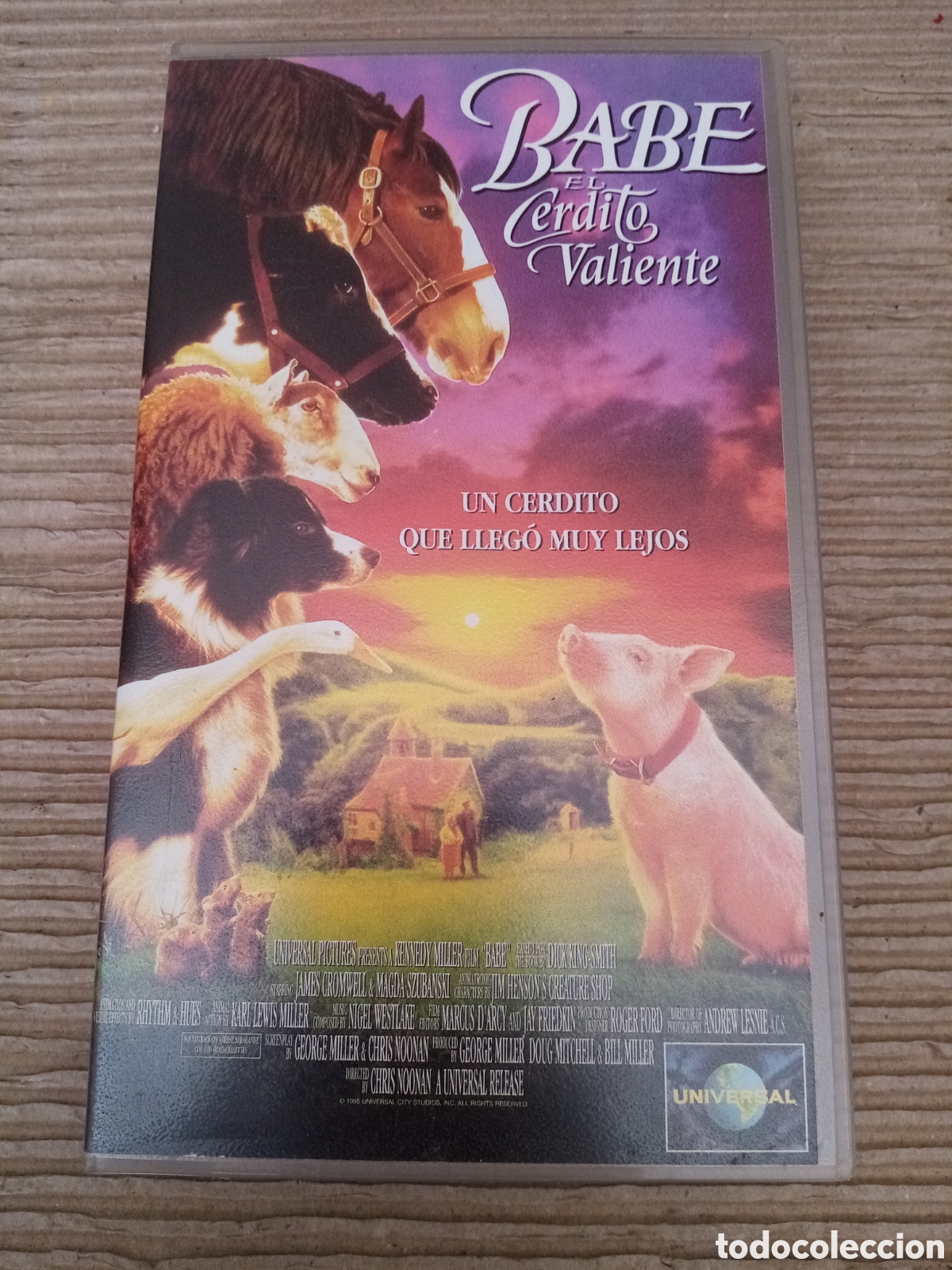 Cine: Babe el cerdito valiente. VHS - Foto 1