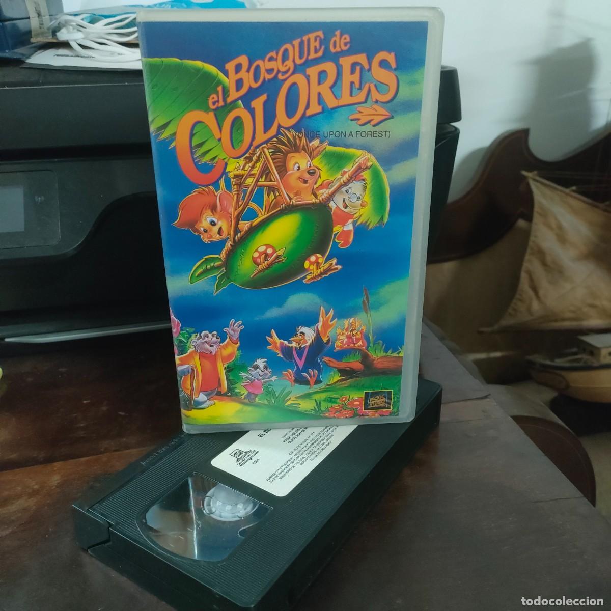 Cine: EL BOSQUE DE COLORES ONCE UPON A FOREST - HANNA BARBERA - FOX 1995