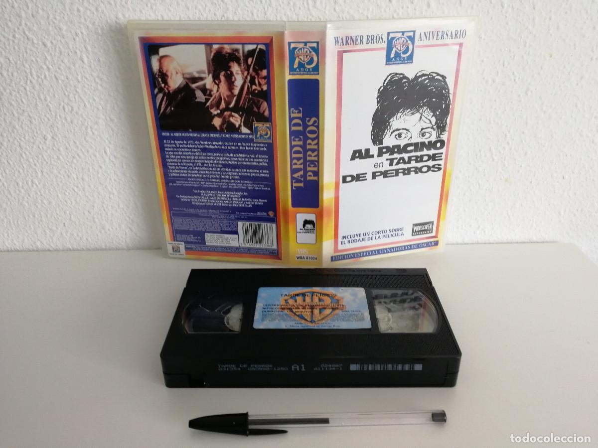 Cine: VHS ORIGINAL - TARDE DE PERROS - AL PACINO - Foto 1